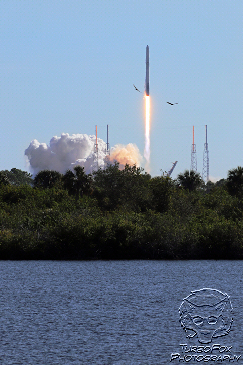SpaceX Falcon 9 Launch (CRS-13) 2017-12-15